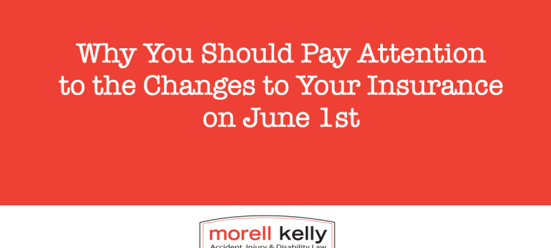 Insurance changes on June 1st